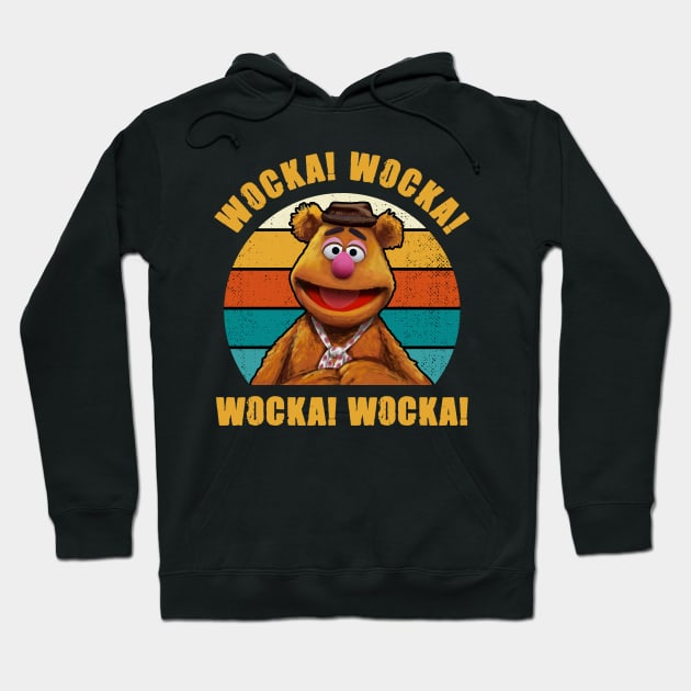 Fozzie Bear WOCKA WOCKA Hoodie by PopcornShow